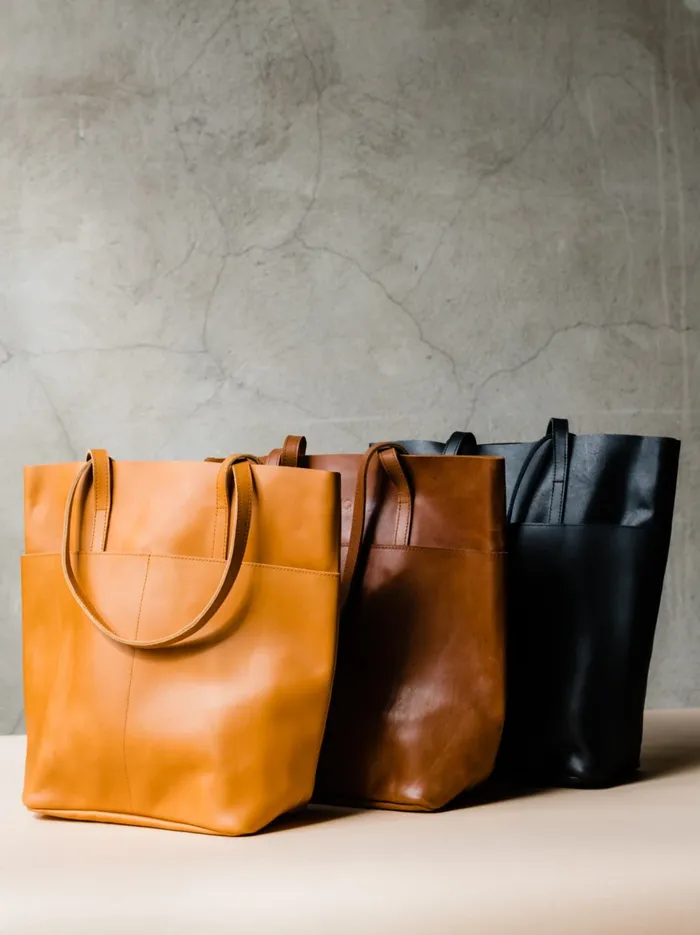 Women Able Selam Tote Cognac Totes and Shoulder Bags