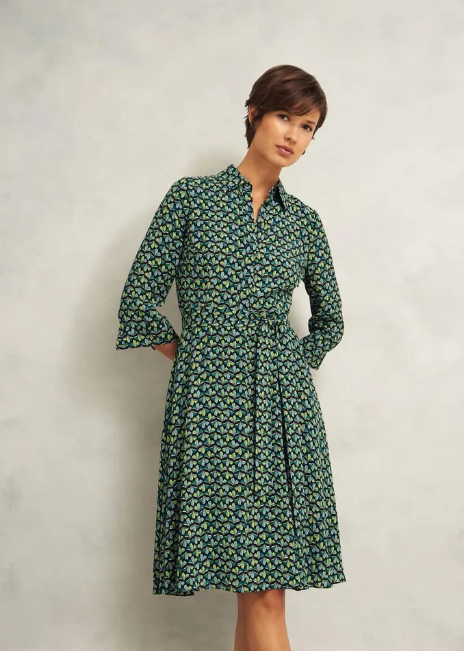 Women Alex Dress Green Multi Hobbs Dresses and Jumpsuits