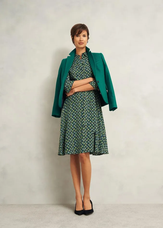 Women Alex Dress Green Multi Hobbs Dresses and Jumpsuits