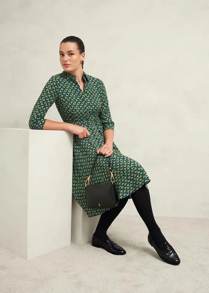 Women Alex Dress Green Multi Hobbs Dresses and Jumpsuits