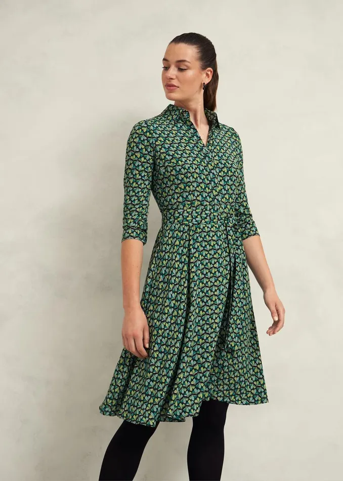 Women Alex Dress Green Multi Hobbs Dresses and Jumpsuits