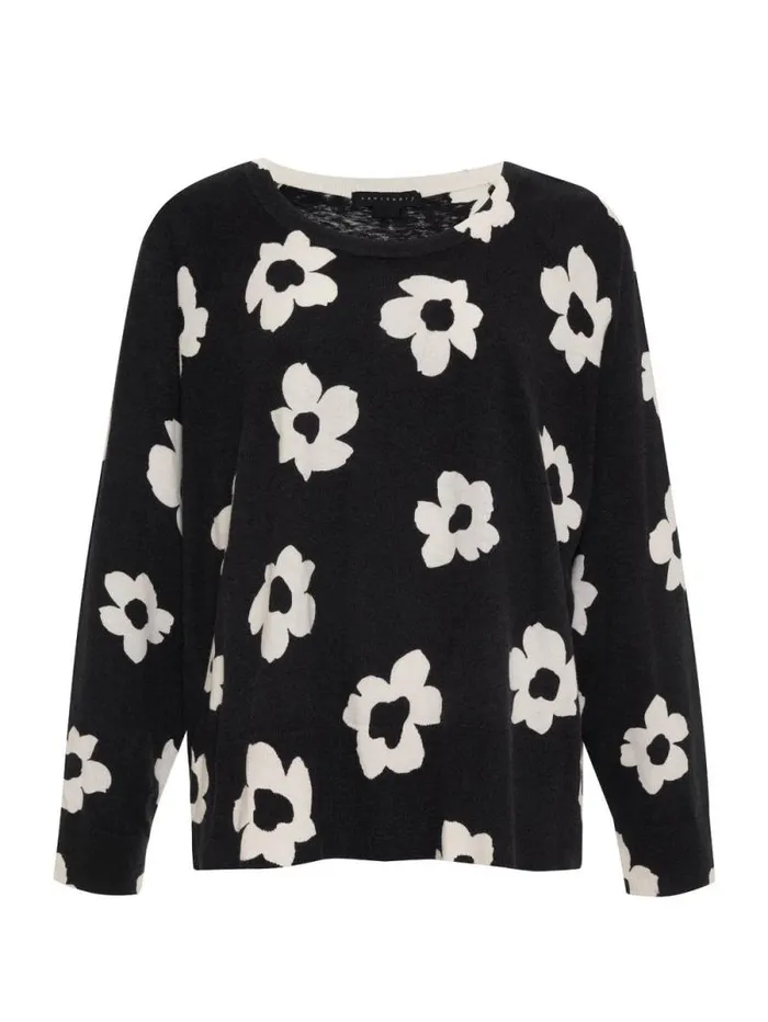 Women All Day Long Sweater Flower Pop Sanctuary Clothing Sweaters and Cardis