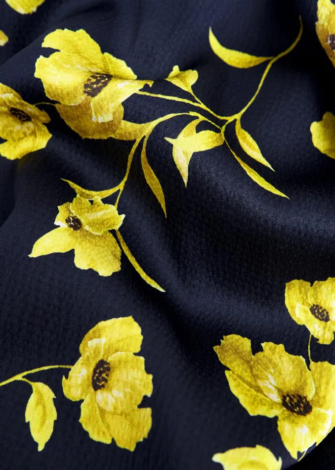 Women Amelia Shirt Dress Navy Yellow Hobbs Dresses and Jumpsuits