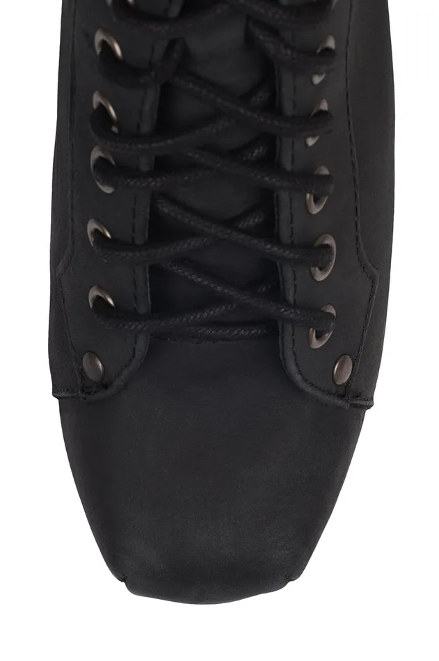 Women Ankle To Mid Jeffrey Campbell LITA Black Distressed