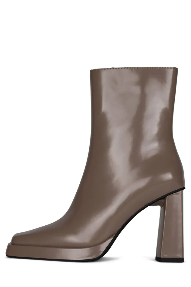 Women Ankle To Mid Jeffrey Campbell MAXIMALLO Taupe Box