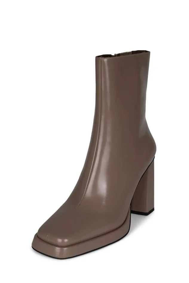 Women Ankle To Mid Jeffrey Campbell MAXIMALLO Taupe Box