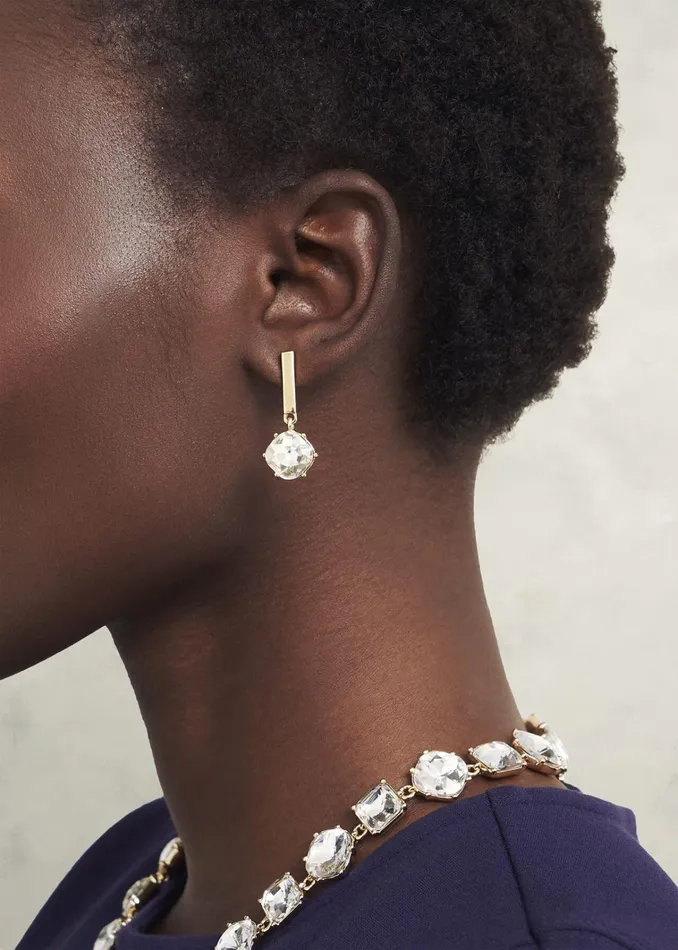 Women Aria Earring Gold Hobbs Jewellery