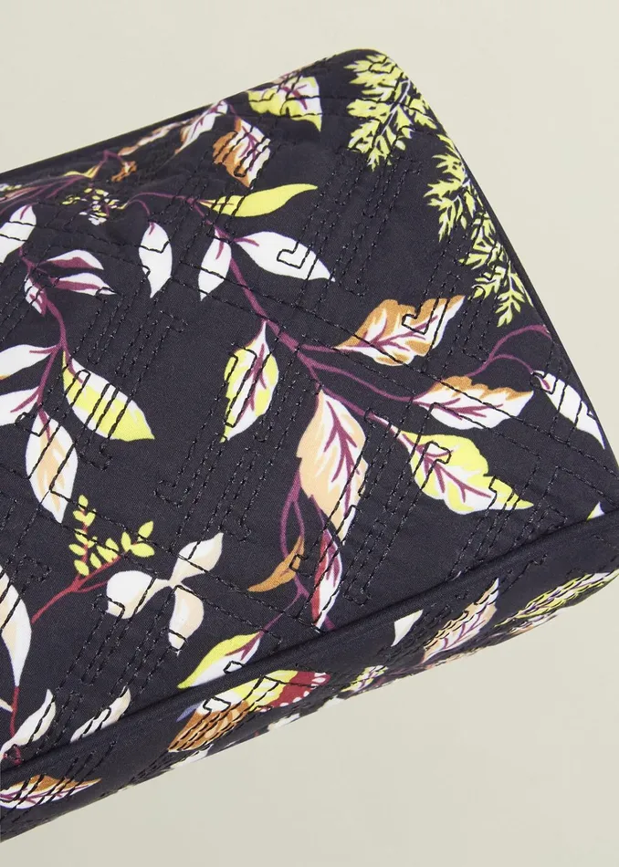 Women Aurelia Wash Bag Navy Multi Hobbs Bags