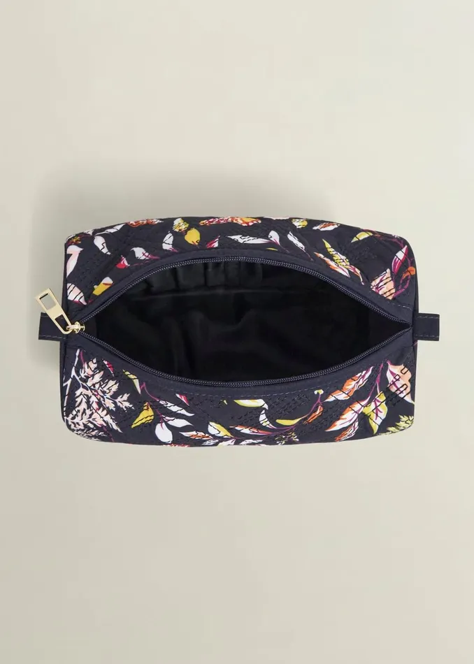Women Aurelia Wash Bag Navy Multi Hobbs Bags