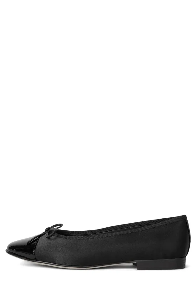 Women Ballet Flats Jeffrey Campbell ARABESQUE Red Suede Combo