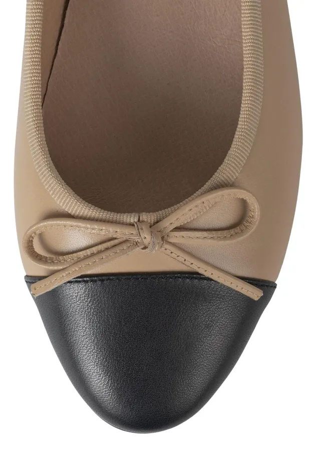 Women Ballet Flats Jeffrey Campbell ARABESQUE Red Suede Combo
