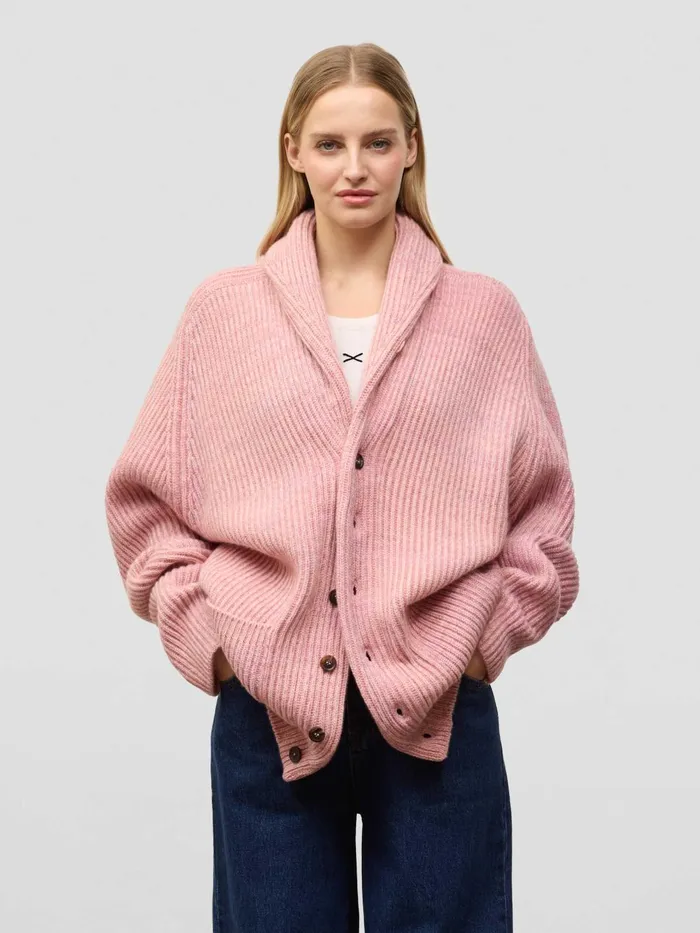 Women Begg X Co Cardigans Surfer Cashmere Cardigan Calendula Multi