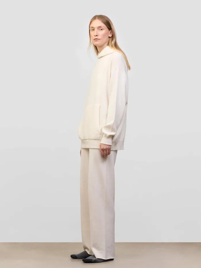 Women Begg X Co Loungewear Rockcliffe Cashmere Hoodie Frost
