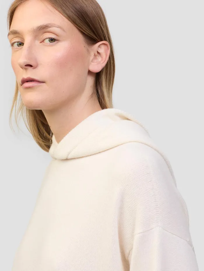 Women Begg X Co Loungewear Rockcliffe Cashmere Hoodie Frost