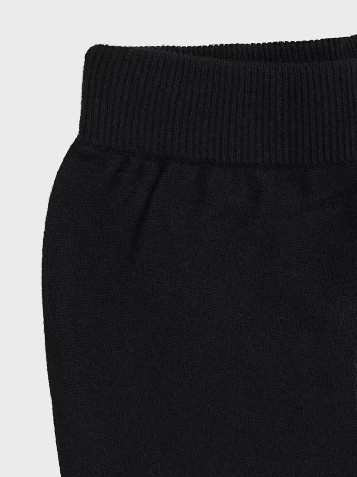 Women Begg X Co Loungewear Vacation Cashmere Pants Black