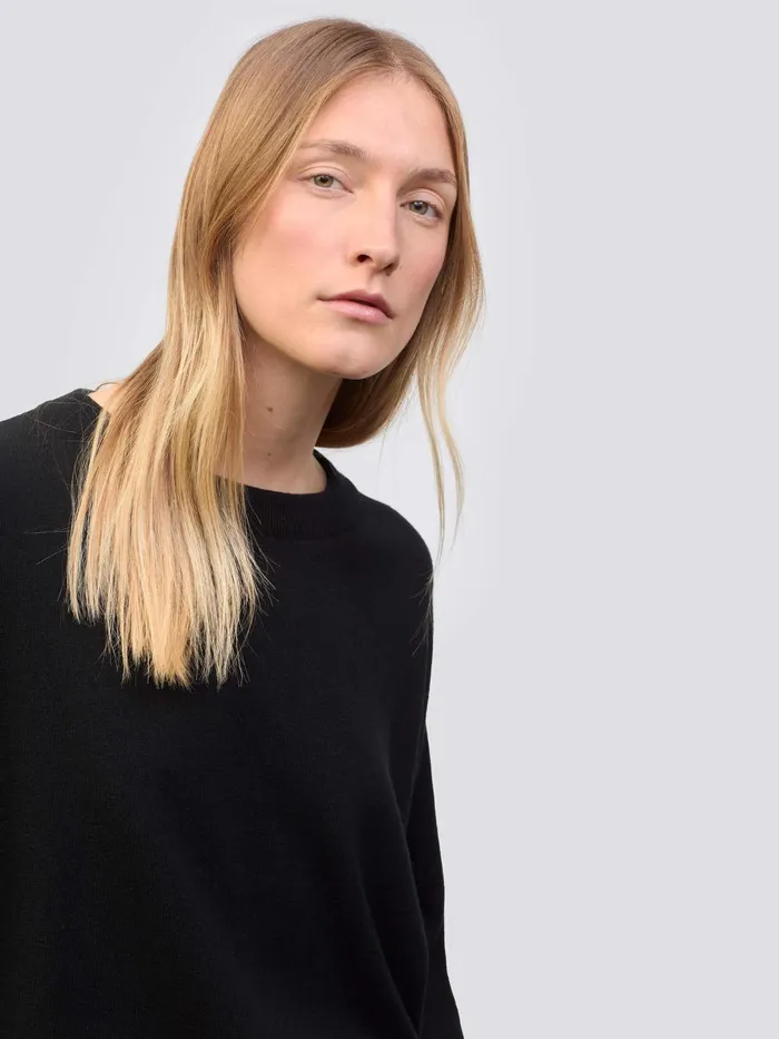 Women Begg X Co Sweaters Jade Cashmere Sweater Black
