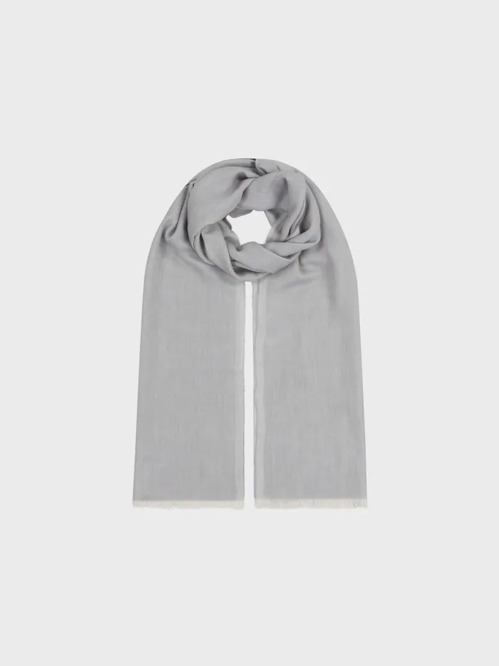 Women Begg X Co Wispy Scarf Wispy Solid Superfine Cashmere Scarf Dove Grey
