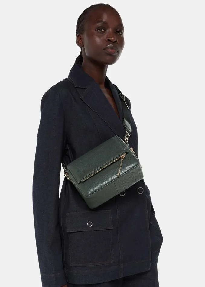 Women Bibi Bags Whistles Green Bibi Crossbody Bag