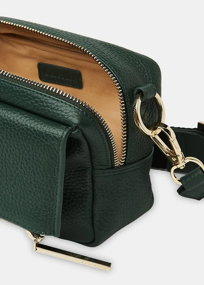Women Bibi Bags Whistles Green Bibi Crossbody Bag