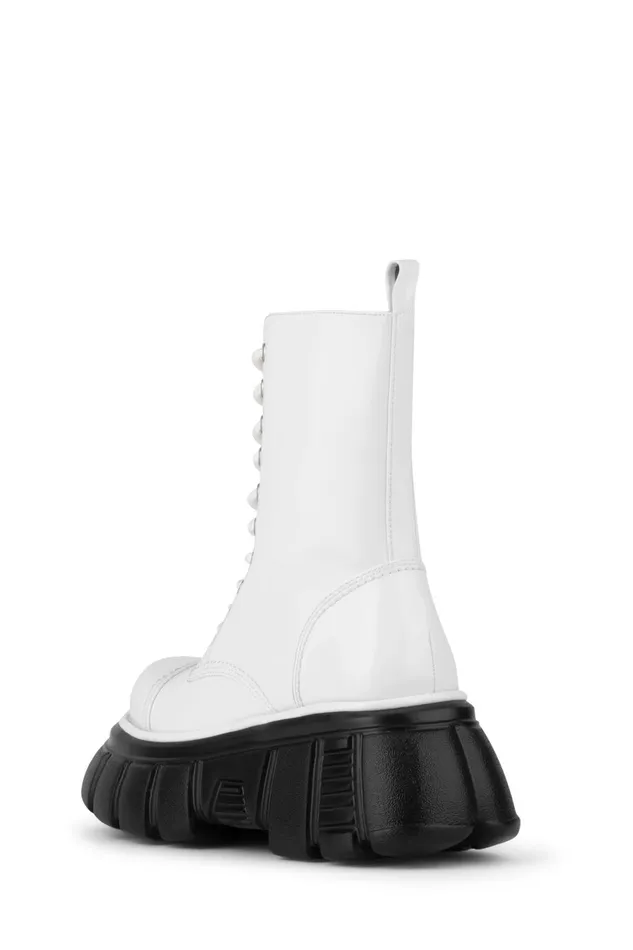 Women Boot Jeffrey Campbell STOMP White Box