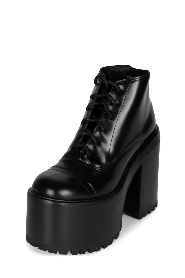 Women Boot Jeffrey Campbell TAKEOFF Black Box