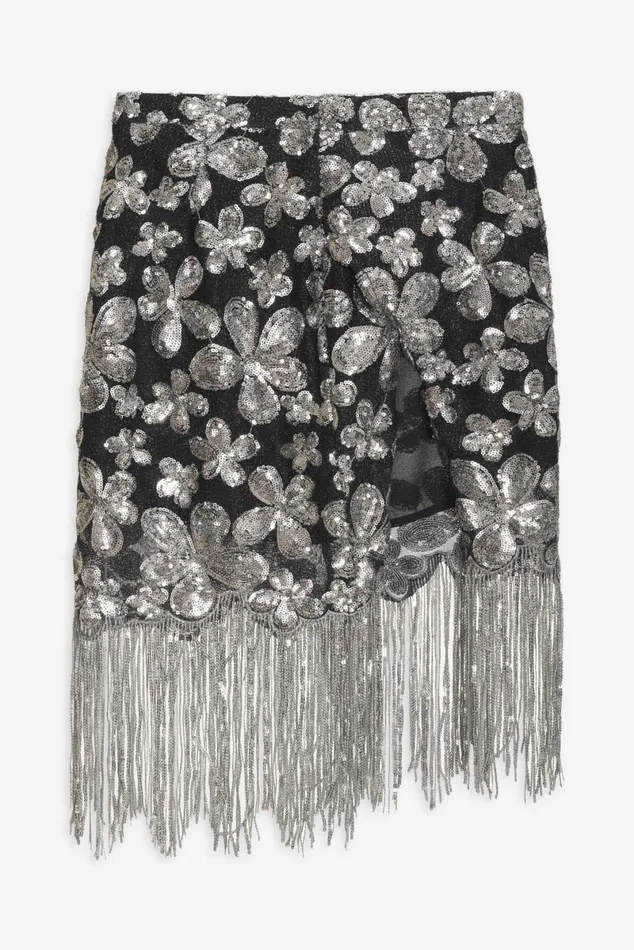 Women Bottoms For Love and Lemons Colette Mini Skirt Silver Women Bottoms For Love and Lemons Colette Mini Skirt Silver