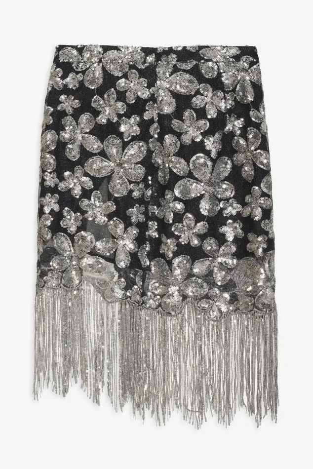 Women Bottoms For Love and Lemons Colette Mini Skirt Silver Women Bottoms For Love and Lemons Colette Mini Skirt Silver