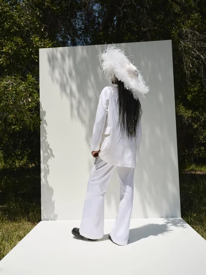 Women Bottoms For Love and Lemons Ruth WideLeg Pant White Women Bottoms For Love and Lemons Ruth WideLeg Pant White