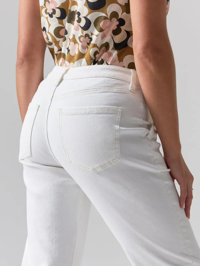 Women Brooklyn Cargo High Rise Pant Chalk Sanctuary Clothing Pants