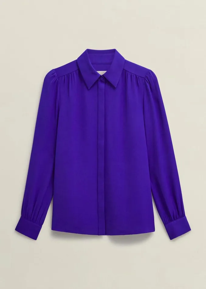 Women Caitlyn Shirt Nordic Blue Hobbs Tops