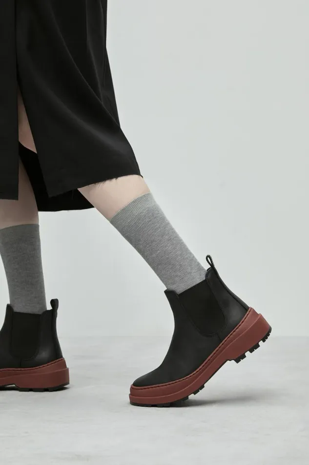 Women Camper Ankle Boots Brutus Trek MICHELIN Black Nubuck Ankle Boots Women Camper Ankle Boots Brutus Trek MICHELIN Black Nubuck Ankle Boots