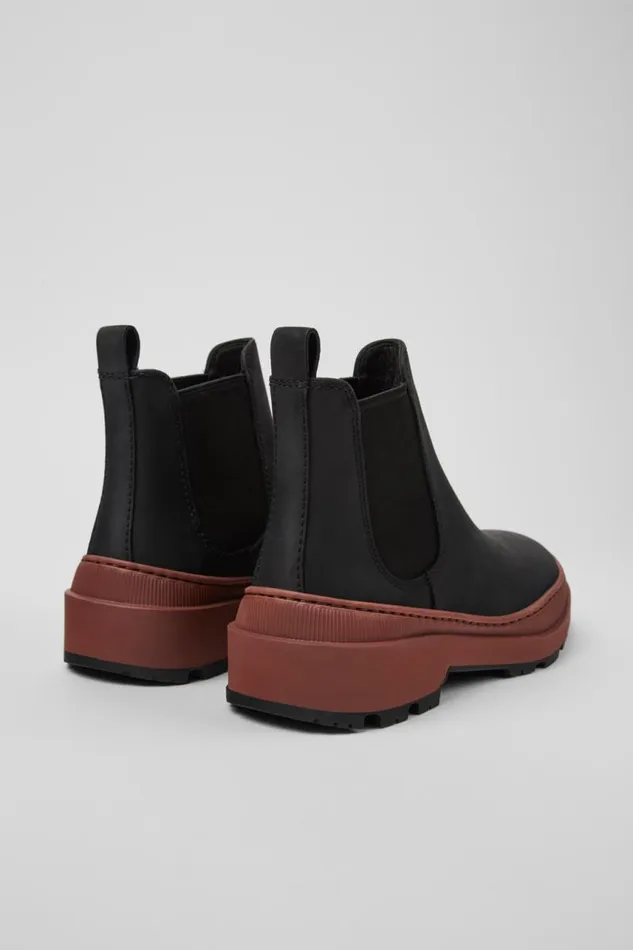 Women Camper Ankle Boots Brutus Trek MICHELIN Black Nubuck Ankle Boots Women Camper Ankle Boots Brutus Trek MICHELIN Black Nubuck Ankle Boots