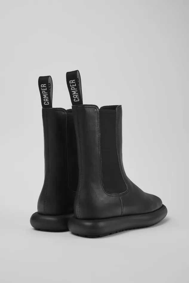 Women Camper Ankle Boots Onda Black Leather Boots Women Camper Ankle Boots Onda Black Leather Boots