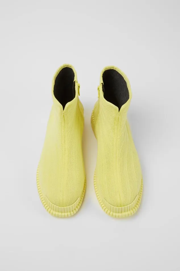 Women Camper Ankle Boots Pix TENCEL Yellow TENCEL Lyocell Ankle Boots Women Camper Ankle Boots Pix TENCEL Yellow TENCEL Lyocell Ankle Boots