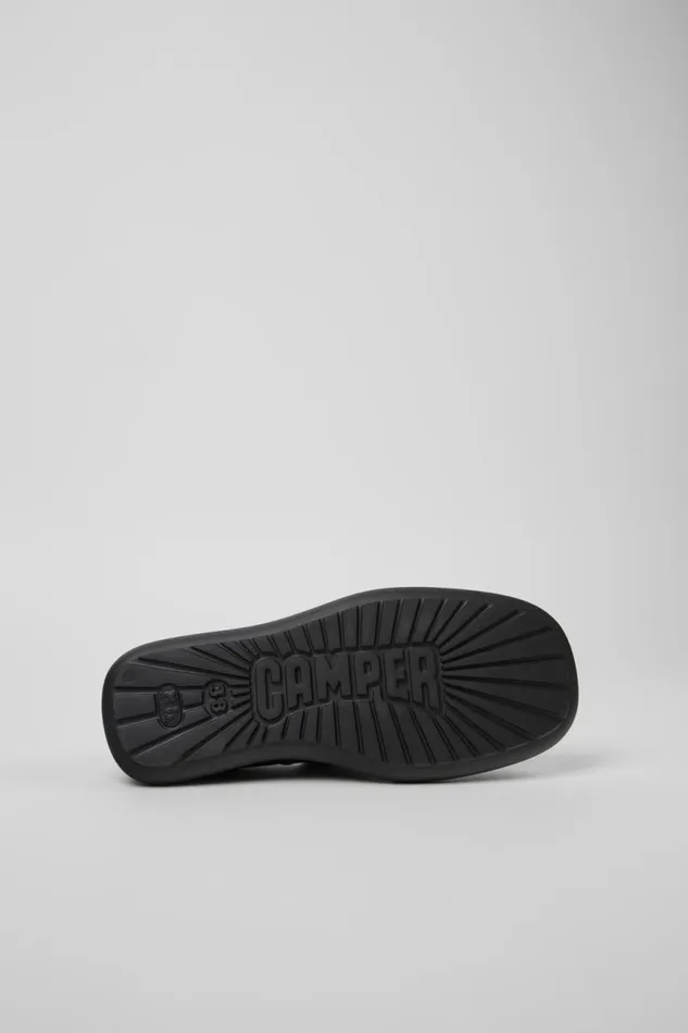 Women Camper Ballerinas Onda Black Leather Shoes Women Camper Ballerinas Onda Black Leather Shoes
