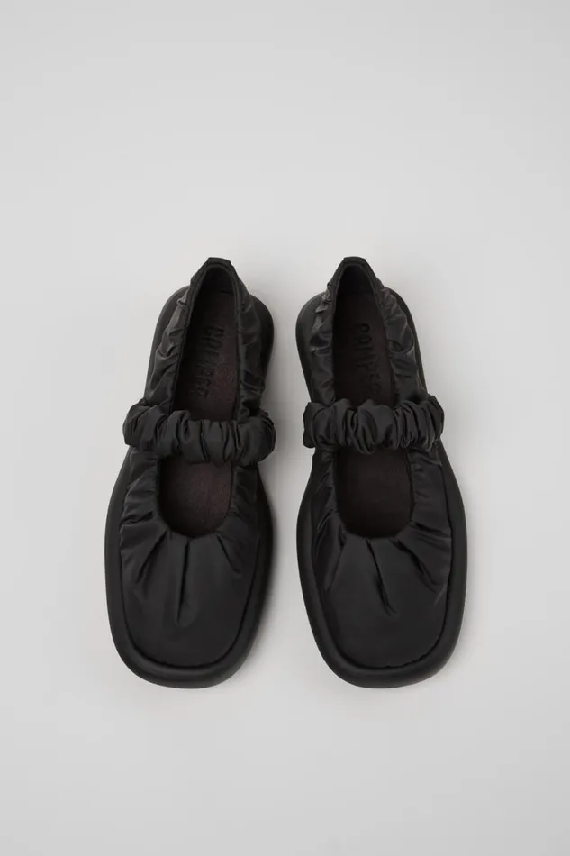 Women Camper Ballerinas Onda Black Textile Mary Jane Women Camper Ballerinas Onda Black Textile Mary Jane