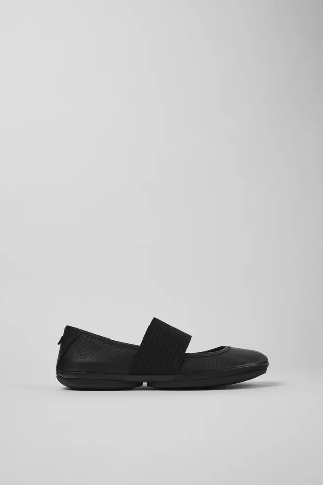 Women Camper Ballerinas Right Black Leather Ballerina Women Camper Ballerinas Right Black Leather Ballerina