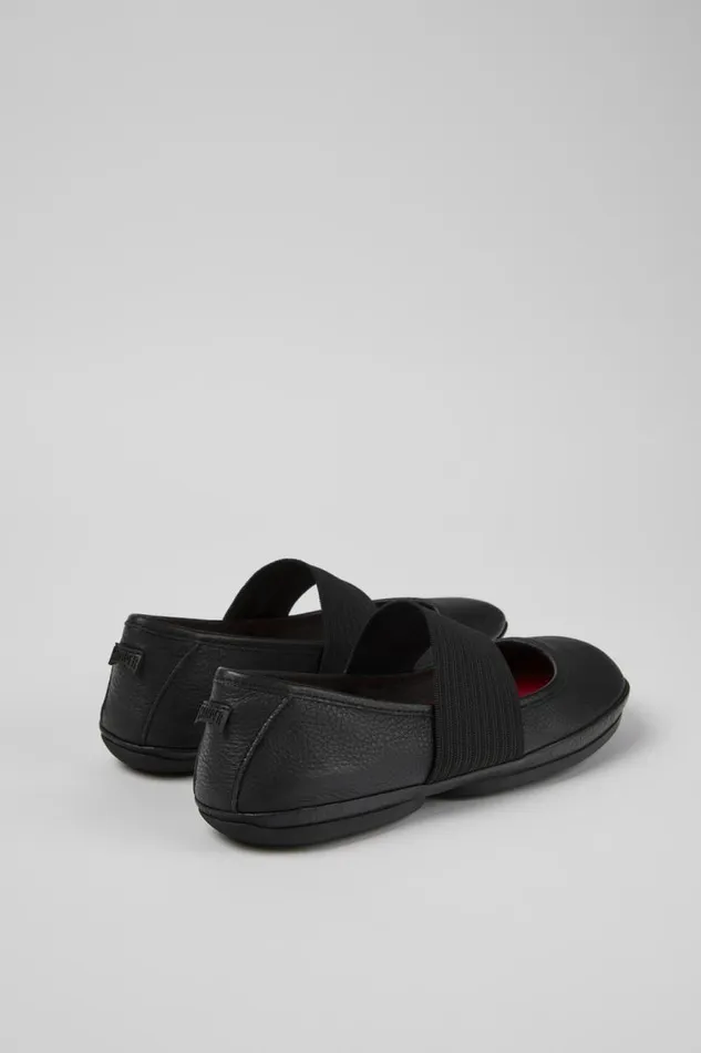 Women Camper Ballerinas Right Black Leather Ballerina Women Camper Ballerinas Right Black Leather Ballerina