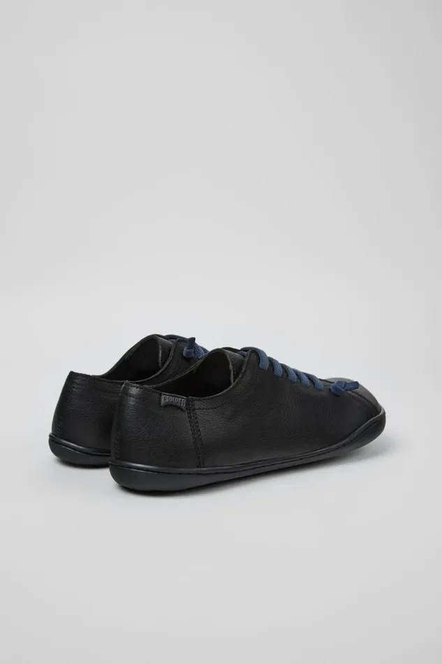 Women Camper Casual Shoes Peu Black Leather Shoes Women Camper Casual Shoes Peu Black Leather Shoes