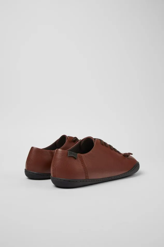 Women Camper Casual Shoes Peu Red Leather Shoes Women Camper Casual Shoes Peu Red Leather Shoes
