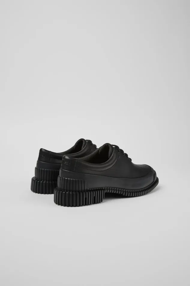 Women Camper Flat Shoes Pix Black Leather Shoe Women Camper Flat Shoes Pix Black Leather Shoe