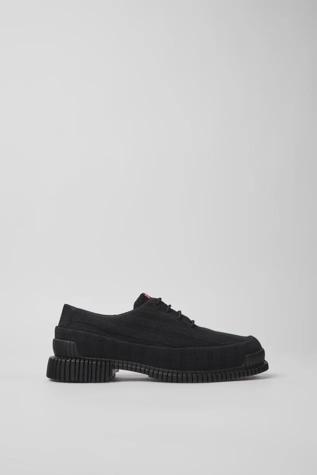 Women Camper Flat Shoes Pix TENCEL Black TENCEL Lyocell Shoes Women Camper Flat Shoes Pix TENCEL Black TENCEL Lyocell Shoes