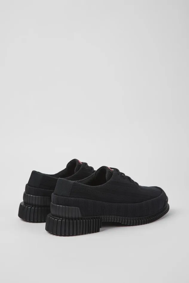 Women Camper Flat Shoes Pix TENCEL Black TENCEL Lyocell Shoes Women Camper Flat Shoes Pix TENCEL Black TENCEL Lyocell Shoes