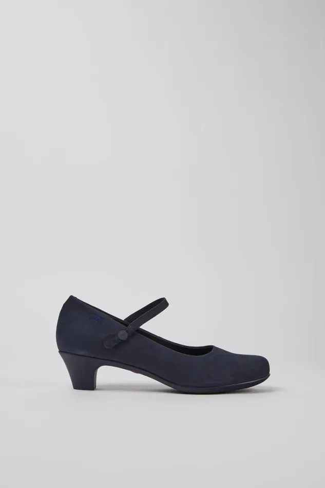 Women Camper Formal Shoes Helena Blue Heels Women Camper Formal Shoes Helena Blue Heels