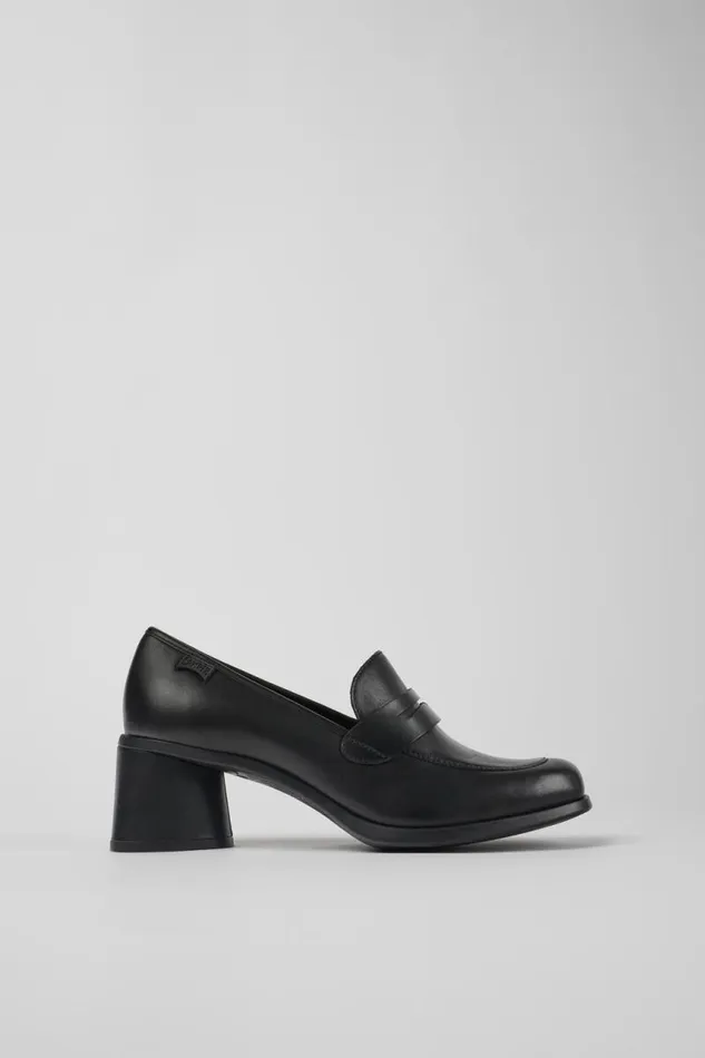 Women Camper Formal Shoes Kiara Black Leather Heels Women Camper Formal Shoes Kiara Black Leather Heels