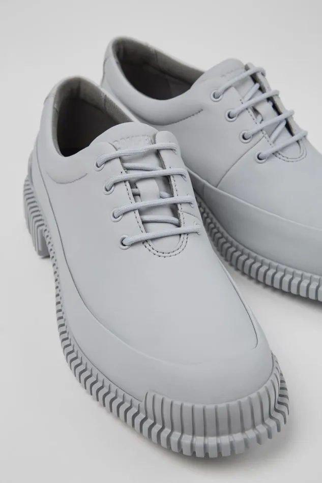 Women Camper Formal Shoes Pix Gray Leather Shoe