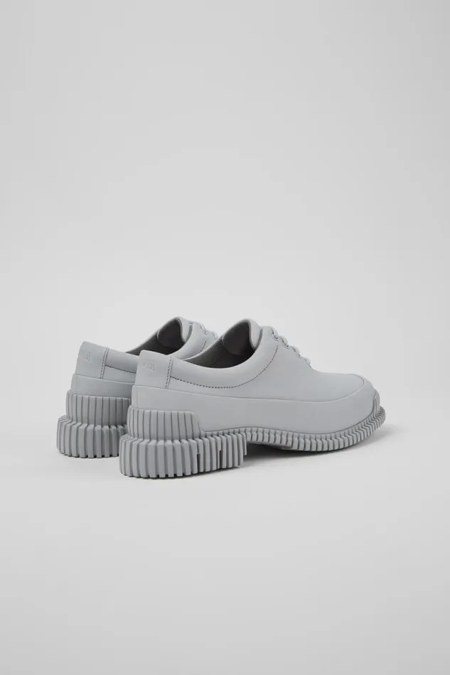 Women Camper Formal Shoes Pix Gray Leather Shoe Women Camper Formal Shoes Pix Gray Leather Shoe