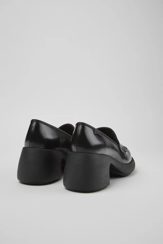 Women Camper Formal Shoes Thelma Black Leather Loafer Women Camper Formal Shoes Thelma Black Leather Loafer