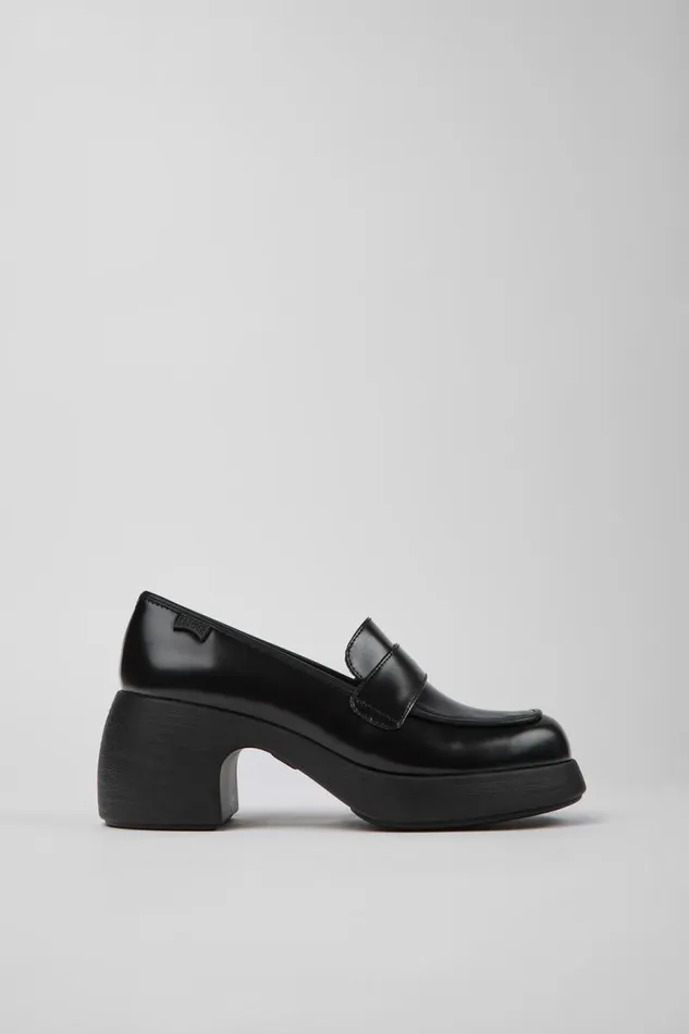 Women Camper Formal Shoes Thelma Black Leather Shoes Women Camper Formal Shoes Thelma Black Leather Shoes