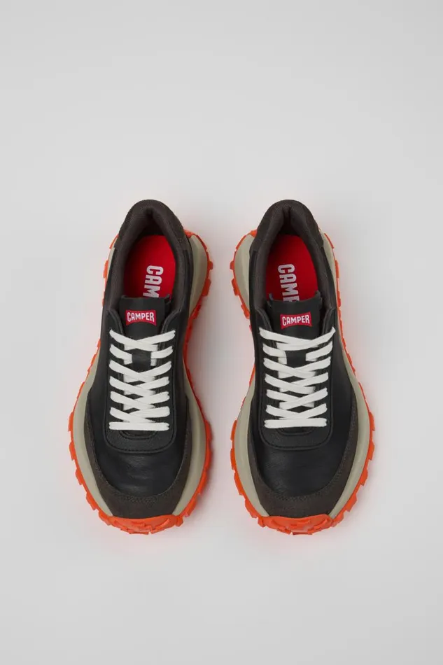 Women Camper Sneakers Drift Trail VIBRAM Black Leather And Nubuck Sneakers Women Camper Sneakers Drift Trail VIBRAM Black Leather And Nubuck Sneakers